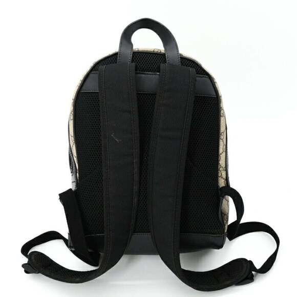 GUCCI Black Leather Backpack main image 9